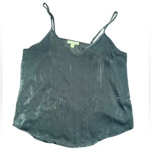 And Now This Blue Turquoise Camisole Tank Top XL